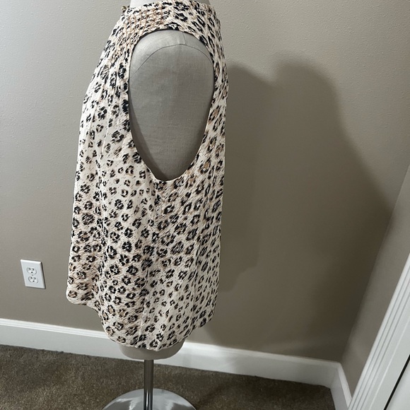 Leopard print Joie tank - Picture 5 of 8
